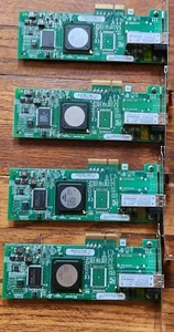 4 QLogic QLE2460 4Gb/s FC Single Port x4 PCI-e HBA, - Afbeelding 1 van 3