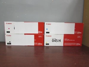 CANON DRUCKPATRONEN SET 045 H* BK, 045 H* GELB, 045 MAGENTA, 045 CYAN (36D) - Bild 1 von 4