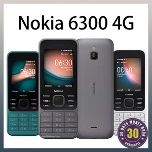 Nokia 6300 4G Dual Sim 4GB 2.4Inch Unlocked Original Mobile Bluetooth Phone - Afbeelding 1 van 10