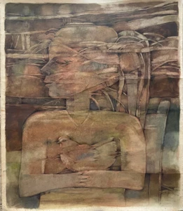 David Rodíguez, Mix Zeichnung auf Karton Zeitgenössische Kunst - Bild 1 von 5