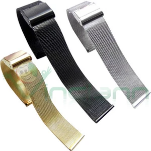 Cinturino 24mm bracciale acciaio maglia milanese per Sony SmartWatch 2 SW2 CM4C - Afbeelding 1 van 4