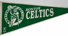 Boston Celtics Vintage Team Logo Pennant Flag NBA Basketball Large  80s-1990's