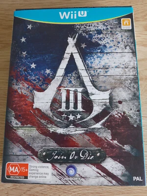 Assassins Creed III Join Or Die Edition Wii U | Excelente Estado Foto 1 de 4