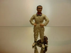 METAL ACTION FIGURE VINTAGE ANCIENT FORMULA 1 DRIVER - 1:16? - GOOD CONDITION - Imagen 1 de 6