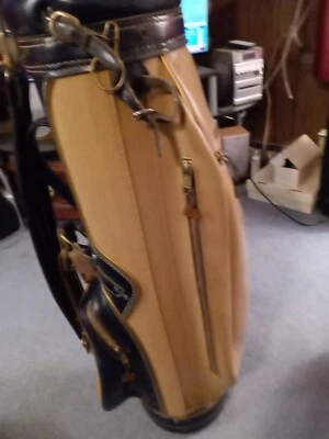 Vintage HotZ Carry Or Cart Bag 6 Dividers 8" Diameter 6 Pockets - Image 1 of 4