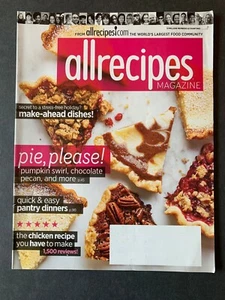 All Recipes Magazine November 2016 2010's Lifestyle Cooking Recipes Ads - Picture 1 of 10