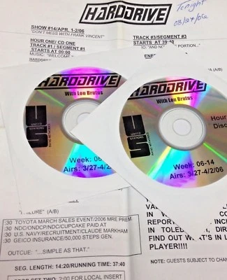 RADIO SHOW: HARDDRIVE 4/1/06 BUCKCHERRY, AUDIOSLAVE, PEARL JAM, ROB ZOMBIE, KORN - Image 1 of 3