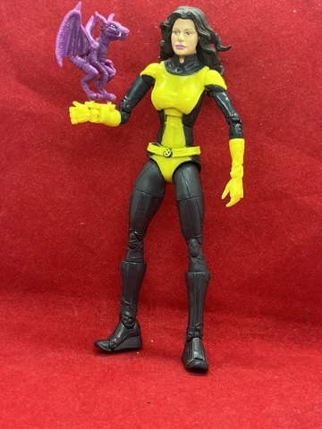 Kitty Pryde & Lockheed Dragon Marvel Legends Walmart Giant-Man BAF Wave 6" X-Men Cover