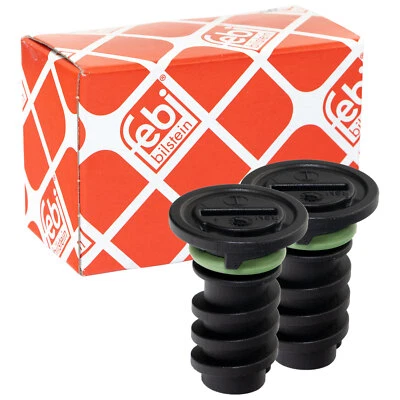 FEBI BILSTEIN Ölablassschraube 2 x FEBI 108016 für Mercedes C-Klasse E-Klasse S- GLC Vito GLE
