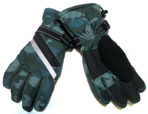 ALL IN MOTION YOUTH gloves-sz-8-14-NWOT-CAMO w/POLYURETHANE palm-velour lined - Picture 1 of 8