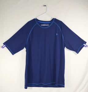 Reel Legends Shirt Mens Size XXL Blue Short Sleeve Performance Tee Shirt T54 - Picture 1 of 3