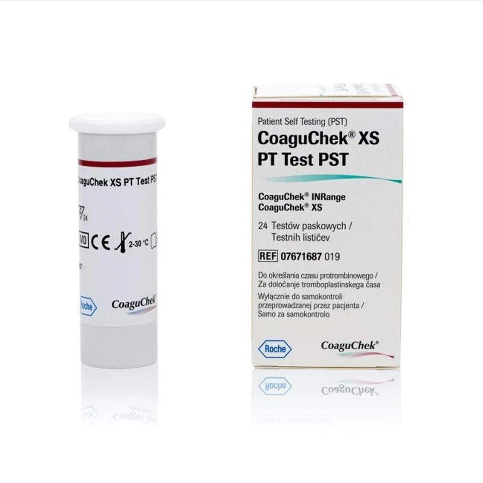 CoaguChek XS PT Test PST 24 Strips - Image 1 of 1