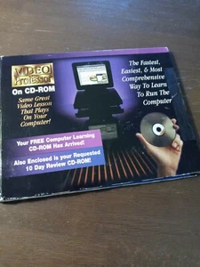 Video Professor CD-ROM The Best Computer Instructor In The World 3 Discs - Picture 1 of 4