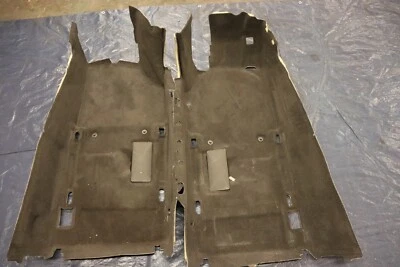 2012 AUDI R8 5.2 QUATTRO SPYDER V10 OEM BLACK INTERIOR FLOOR CARPET *TEAR* #1256 Foto 1 de 4