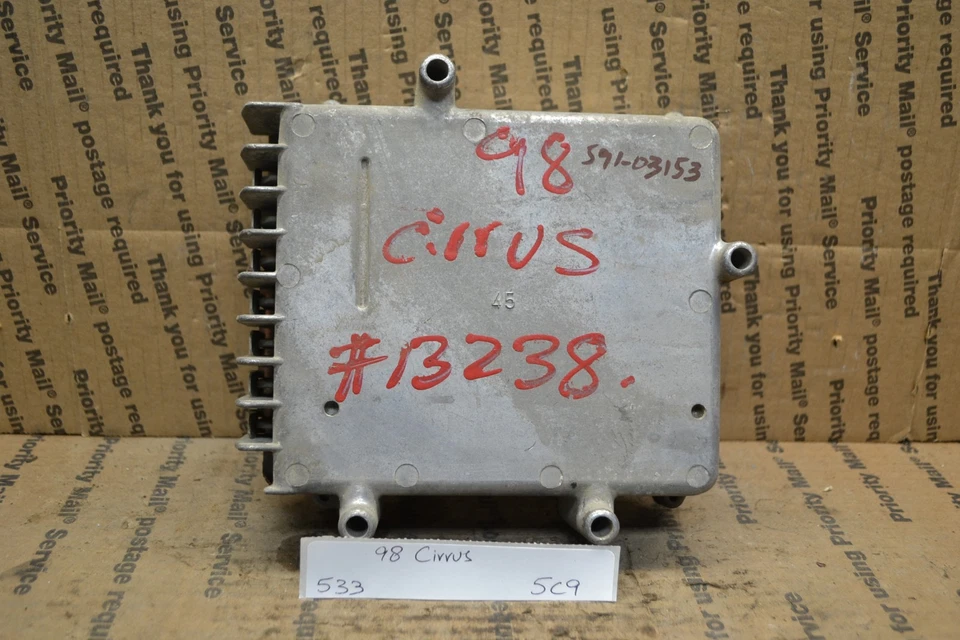 1998 Chrysler Sebring Transmission Cont Unit TCU P04606468AI Module 533-5C9 - Image 1 of 3