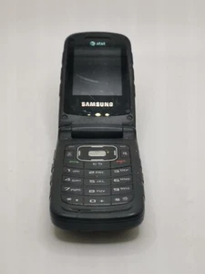 Samsung Rugby SGH-A837 - Black (AT&T) Flip Phone. - Picture 1 of 6