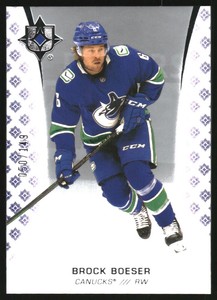 2020-21 Ultimate Collection #4 Brock Boeser /149