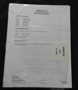 1985-1999 CASE 621B 721B TRACTOR LOADER BACKHOE SERVICE MANUAL REVISION 2 - Picture 1 of 2