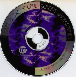 Matt & Joe's Cool Screen Backgrounds CD-ROM for Windows - NEW CD in SLEEVE - Picture 1 of 1