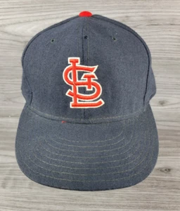 Vintage St Louis Cardinals Mütze New Era Diamond Collection Größe 7 1/4 100% Wolle - Bild 1 von 7