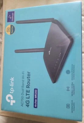 TP-Link Archer MR200 AC750 Unlocked Wi-Fi Dual Band 4G LTE Wireless Router - Image 1 of 4