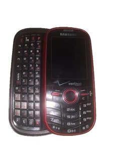 Samsung | Intensity | Model: SCH-U450 | Red & Black Slider Phone (Untested) - Picture 1 of 6