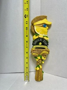 🔥 Preowned 12 Inch Tall Shock Top Lemon Shady 3D Beer Tap Handle🔥 - Picture 1 of 19