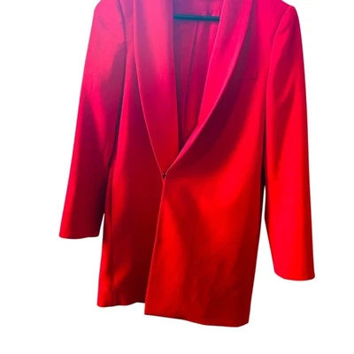 NWOT Alice + Olivia Jace Shawl Collar Blazer - Image 1 of 4