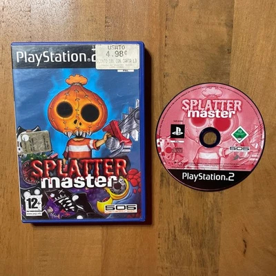 SPLATTER MASTER - PS2 - PLAYSTATION 2 ORIGINALE 505  PAL USATO - Immagine 1 di 4