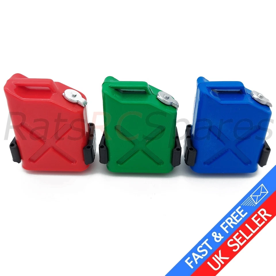 RC Crawler Fuel Gas Can Tank Canister Decoration For 1:10 Traxxas TRX4 D110 - UK - Image 1 of 4