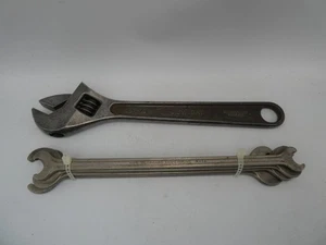 VINTAGE TOOLS SET 4 HERBRAND VAN-CHROME USA DOWIDAT SHIFTING SPANNER REMSCHEID G - Picture 1 of 7