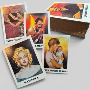 AIDS Awareness 1993 Trading Card Set 1-110 Madonna Freddie Mercury COMPLETE - Picture 1 of 10