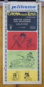 locandina film CINEMA D'ALTRI TEMPI Walter Chiari Lea Padovani Steno - Picture 1 of 1