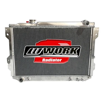 1424 Aluminum Radiator Fit Mazda B2600 1989 1990 1991 1992 1993 2.6L L4 AT Foto 1 de 4