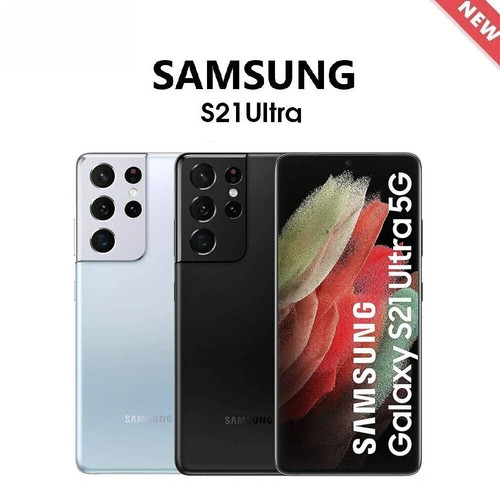 Samsung Galaxy S21 Ultra - 128 GB - Phantom Silver (Unlocked) for