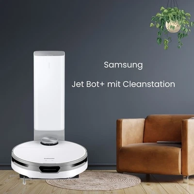 Samsung Jet Bot+ VR30T85513B Saugroboter SmartThings/WiFi/Sprachsteuerung SkyBlu - Bild 1 von 4