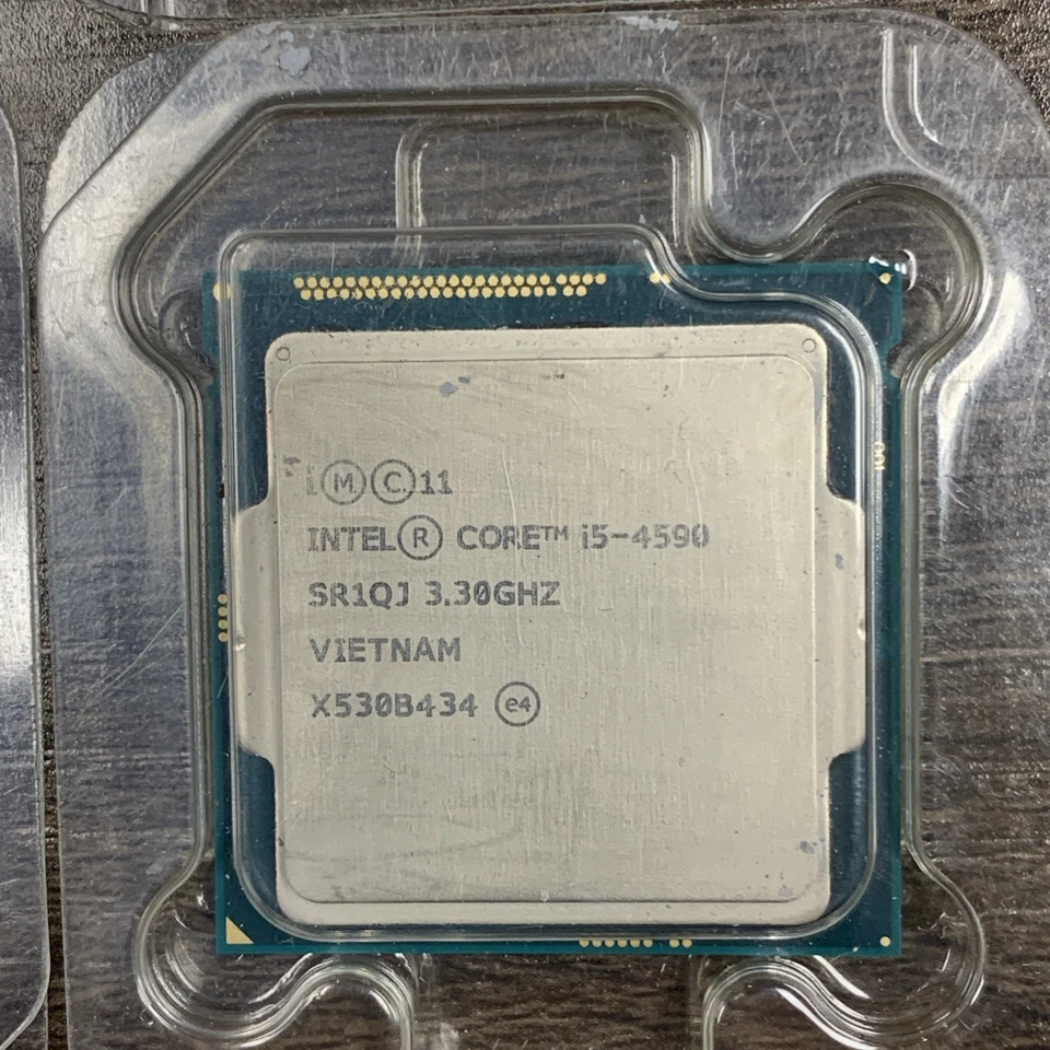 Lot of 6 Desktop CPU Processor Intel Core i5-4590 SR1QJ LGA 1150 Quad Core - Image 1 of 1