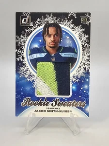 2023 Donruss - Rookie Holiday Sweaters Jaxon Smith-Njigba #HS-JSN 💥 Seahawks - Picture 1 of 2