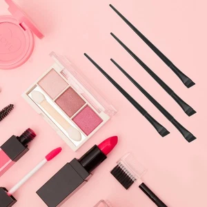  12 piezas para delineador de ojos pinceles para manchas maquillaje manchas sombra de ojos herramienta en ángulo - Imagen 1 de 12