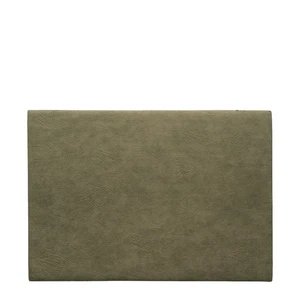 Asa Selection Tischset Vegan Leather Ø 46x33 cm khaki - Bild 1 von 7