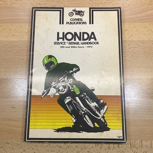 Clymer - HONDA Service Repair Handbook 350 & 500cc Fours - 1972 🚚💨FREE SHIP - Picture 1 of 9