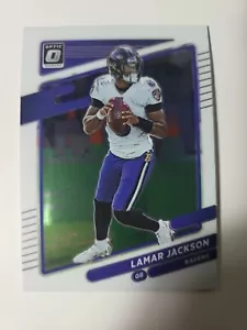 Tarjeta Optic Lamar Jackson 2021 #128 - Imagen 1 de 2