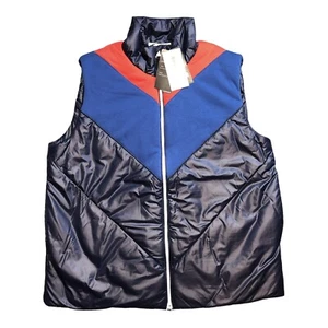 NB X STAUD OVERSIZED PUFFER VEST | PEACOAT SIZE XL WOMENS - Picture 1 of 7