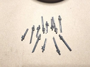 Games Workshop Warhammer 40k AdMech Sicarian Infiltrator Blades X12 Bits Spare 1 - Picture 1 of 2