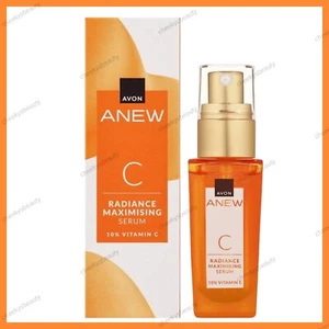 Avon Anew Radiance Maximising Serum Vitamin C 30ml, Face Serum NEW DESIGN - Picture 1 of 6