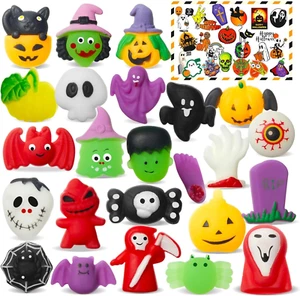 24PCS Halloween Party Favors Squishy Toys : Goodie Bag Stuffers Fidgets Toys Bul - Picture 1 of 12
