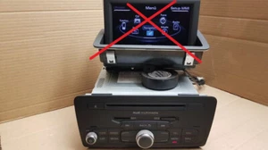 Radio CD Audi A1 Navigation Multmedia 8X0035193C RMC Cnct Nav - Bild 1 von 12