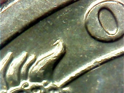 Presidential Dollar Error 2011 P Ulysses S. Grant Die Chip - Image 1 of 4