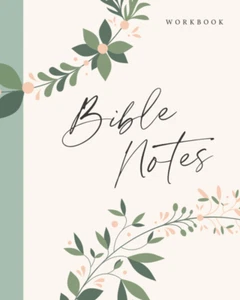 Bible Notes Workbook: Large Journal for in-depth Bible study. Pre-set structure - Picture 1 of 12