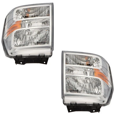 Faro delantero derecho e izquierdo OEM NUEVO con juego de bombillas (2) serie E 2008-2014 Foto 1 de 4